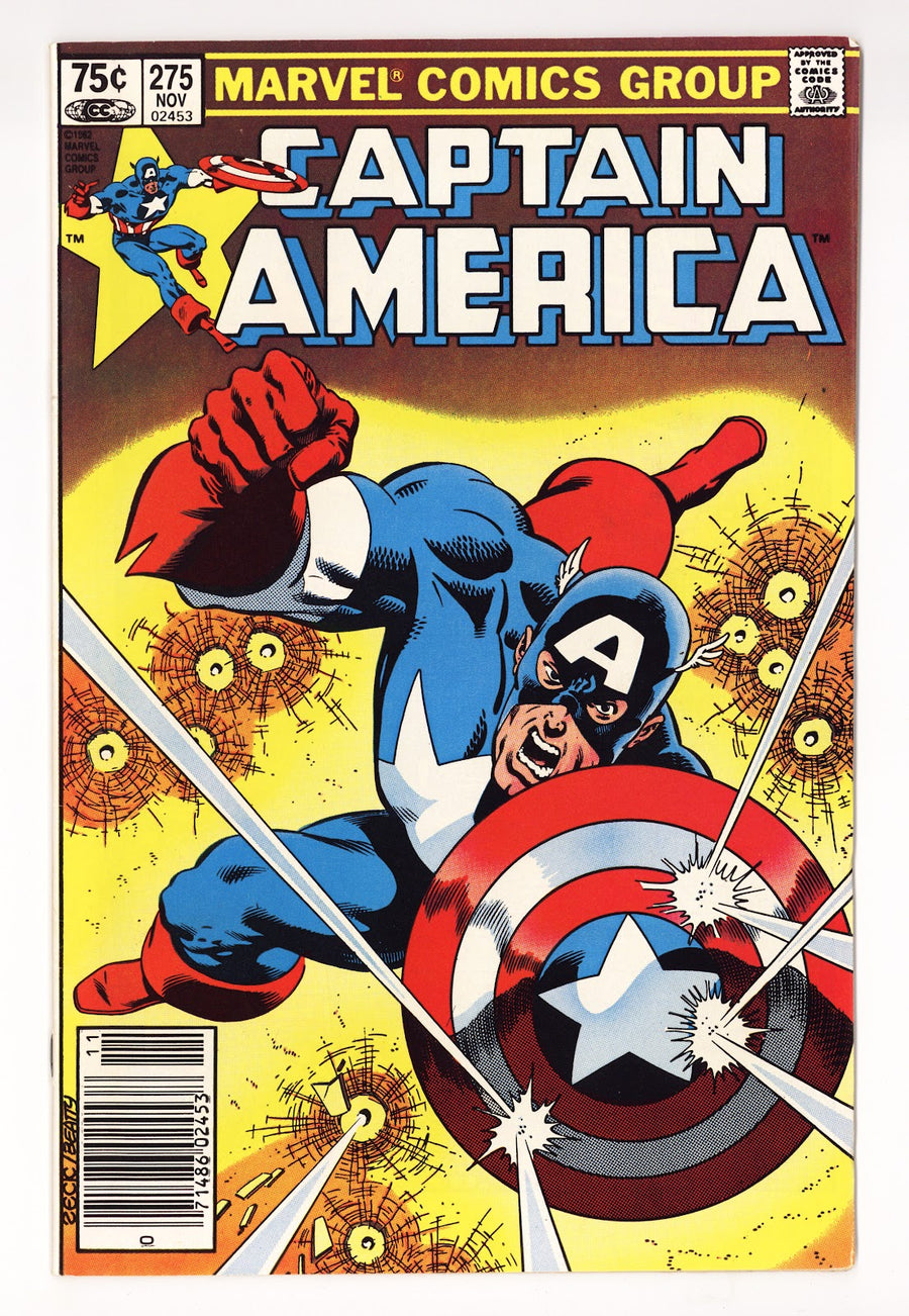 Captain America Vol 1 275  VF- (7.5)   (1982)   Canadian Price Variant