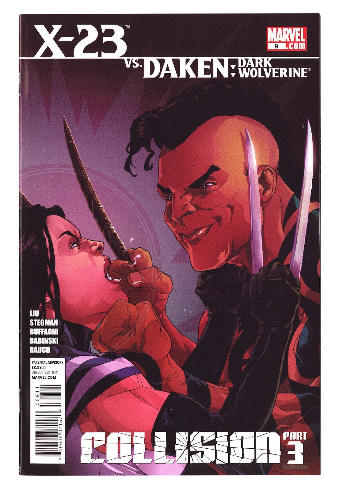 X-23 Vol 3 9 High Grade (2011) 