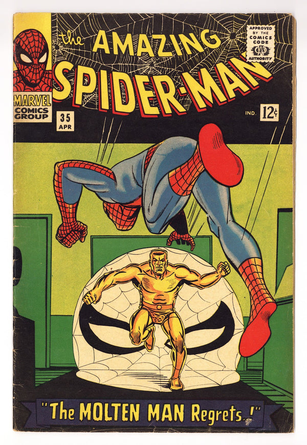 The Amazing Spider-Man Vol 1 35  VG (4.0)   (1966)