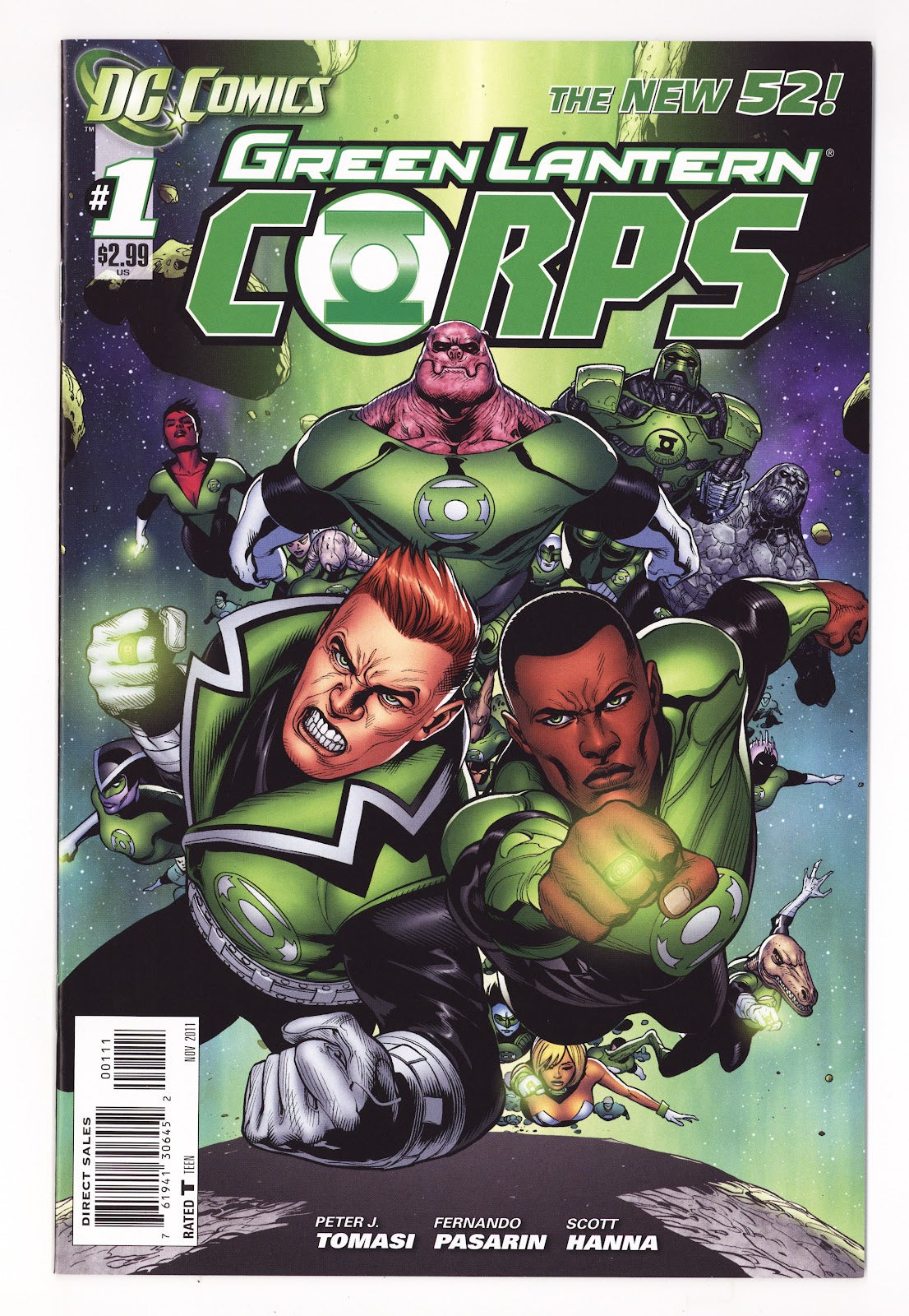 Green Lantern Corps Vol 2 1 Mid Grade (2011) 