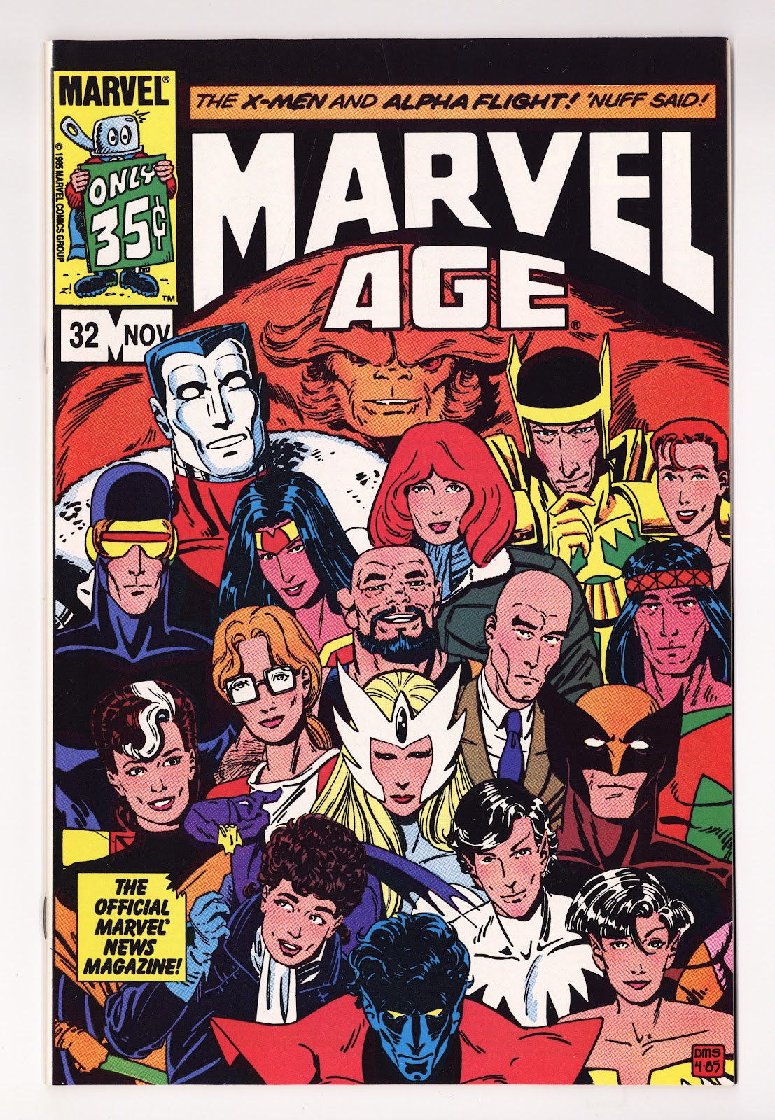 Marvel Age 32 High Grade (1985) 
