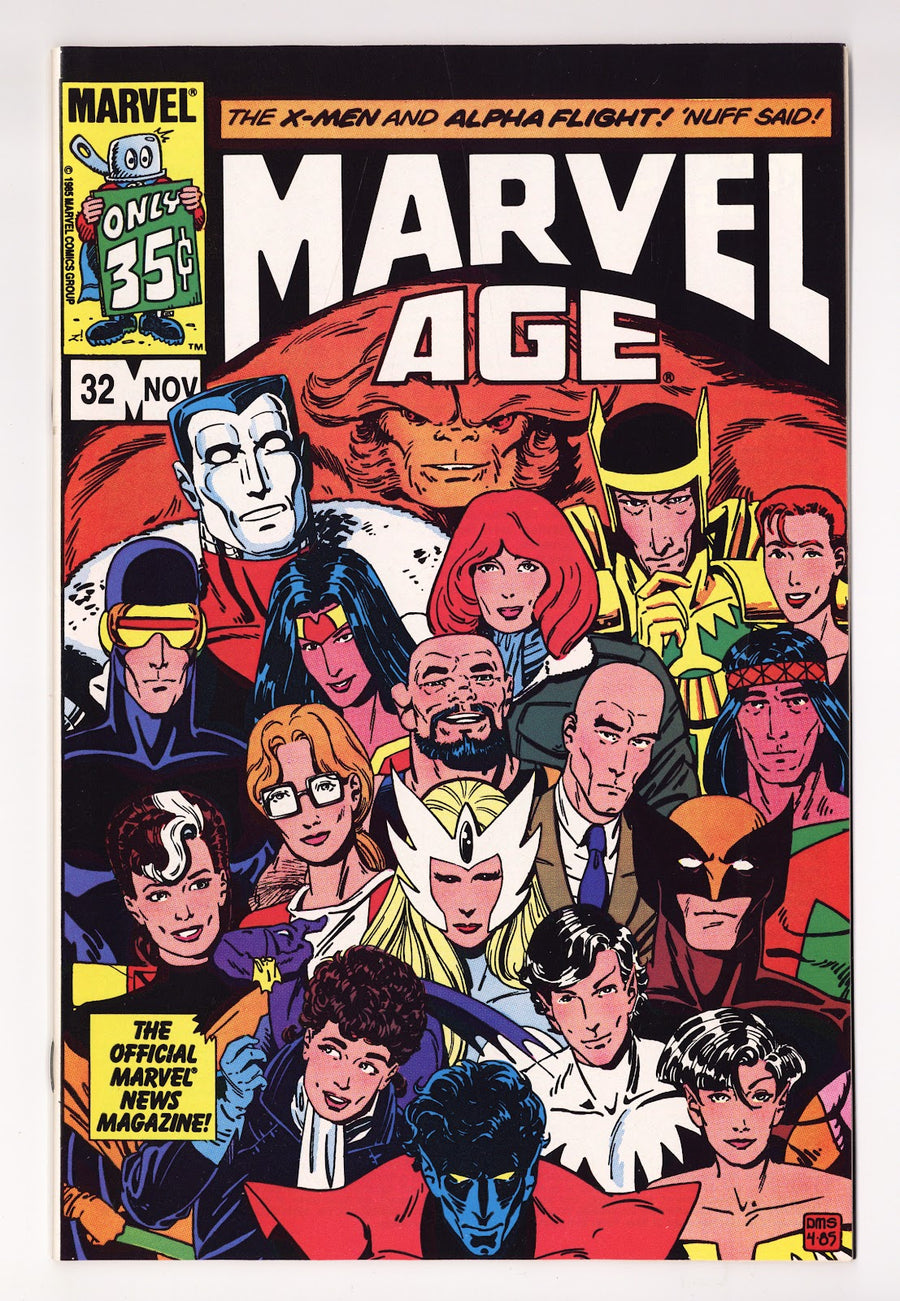 Marvel Age 32 High Grade (1985) 
