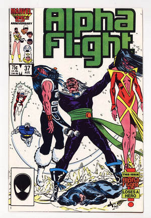 Alpha Flight Vol 1 35  High Grade   (1986)   Direct
