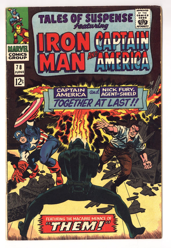 Tales of Suspense Vol 1 78  VG/FN (5.0)   (1966)