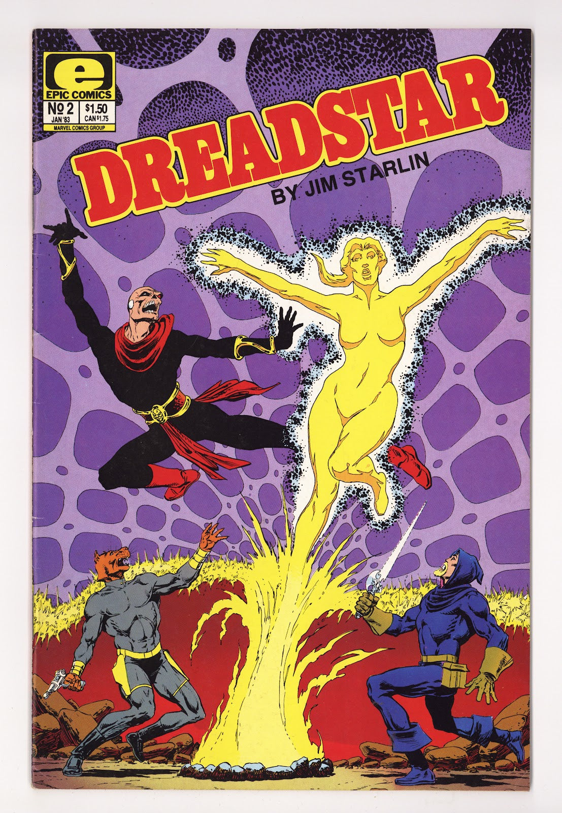 Dreadstar   2  Mid Grade   (1983)     
