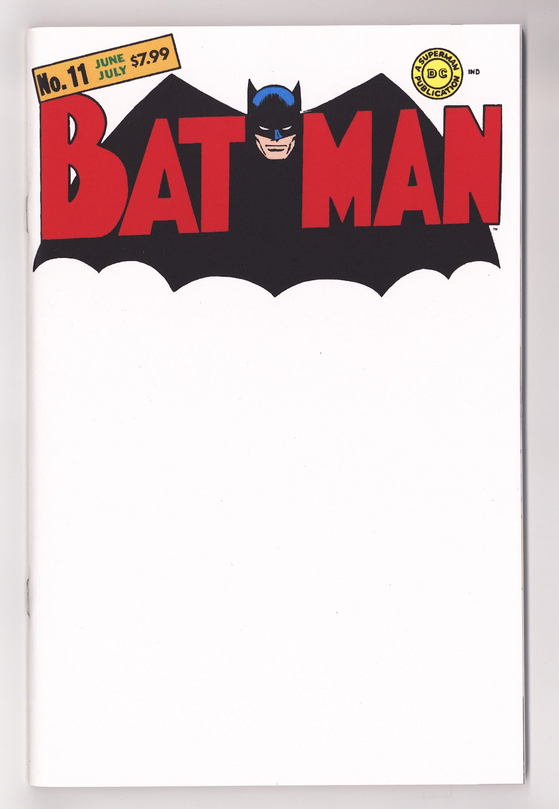 Batman Vol 4 11 Blank Variant (2026)