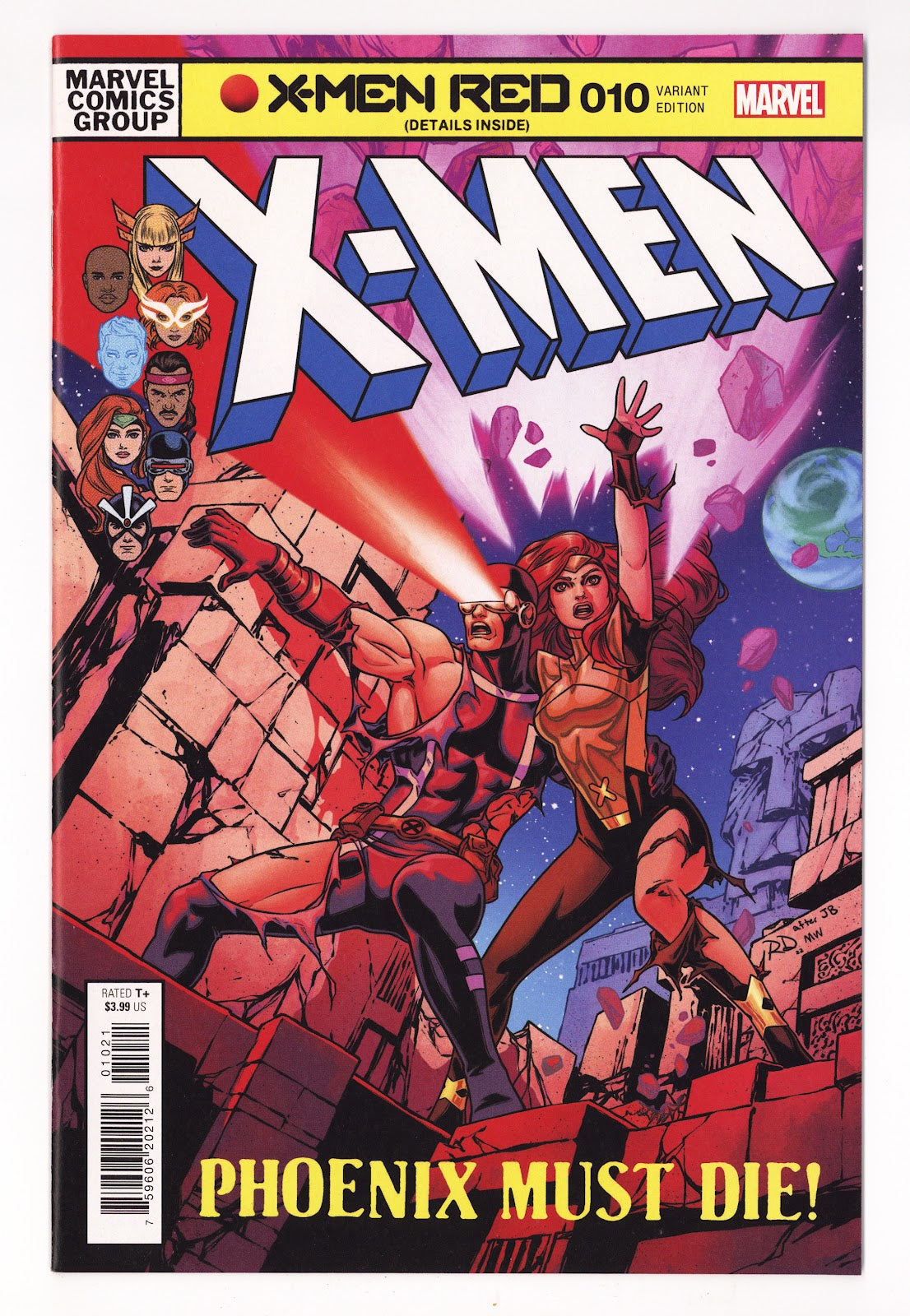 X-Men Red 10 High Grade (2023) Homage Variant 