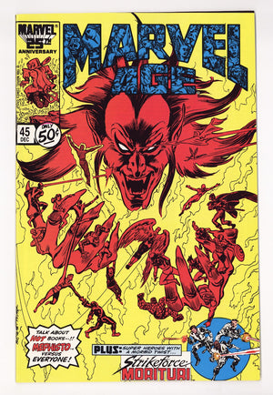 Marvel Age 45 High Grade (1986)