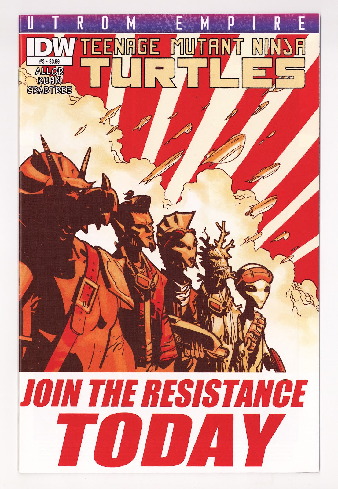 Teenage Mutant Ninja Turtles: Utrom Empire 3 High Grade (2014) 