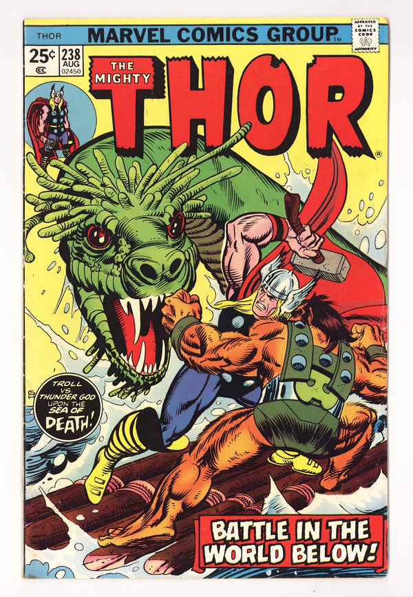 Thor Vol 1 238 Mid Grade (1975) Regular Edition