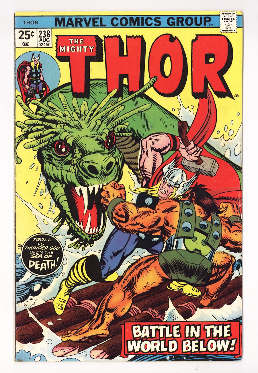 Thor Vol 1 238 Mid Grade (1975) Regular Edition 