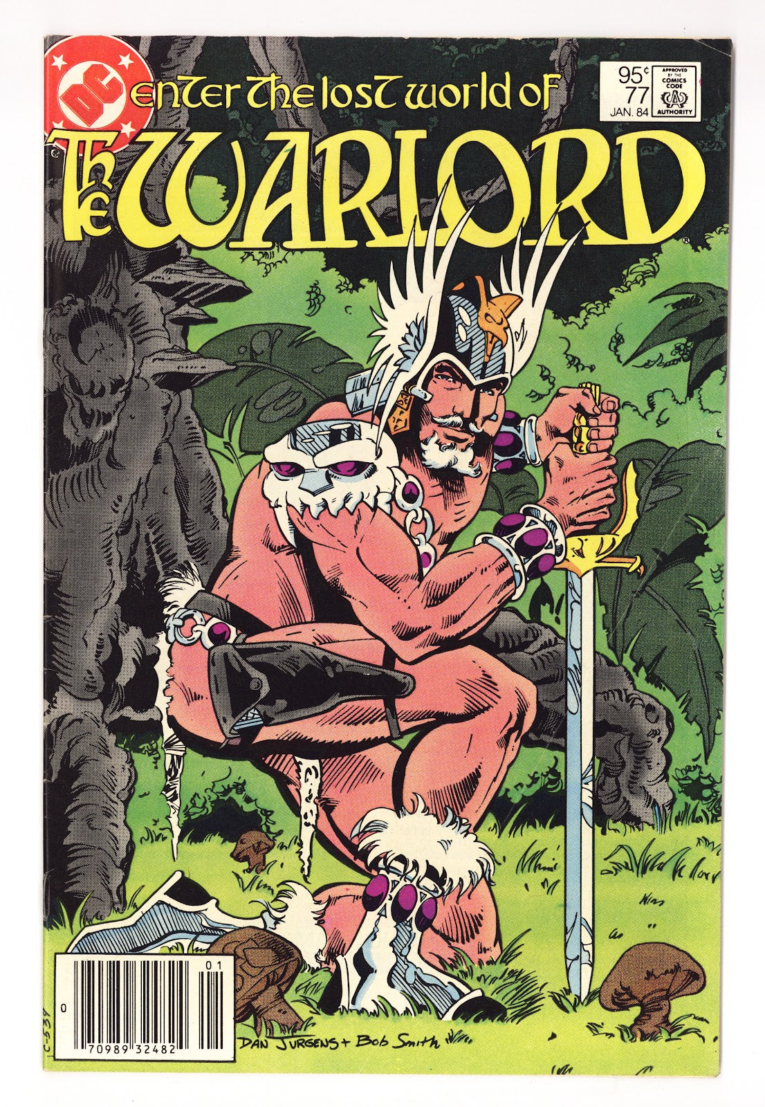 Warlord Vol 1 77  Low Grade   (1984)   Canadian Price Variant