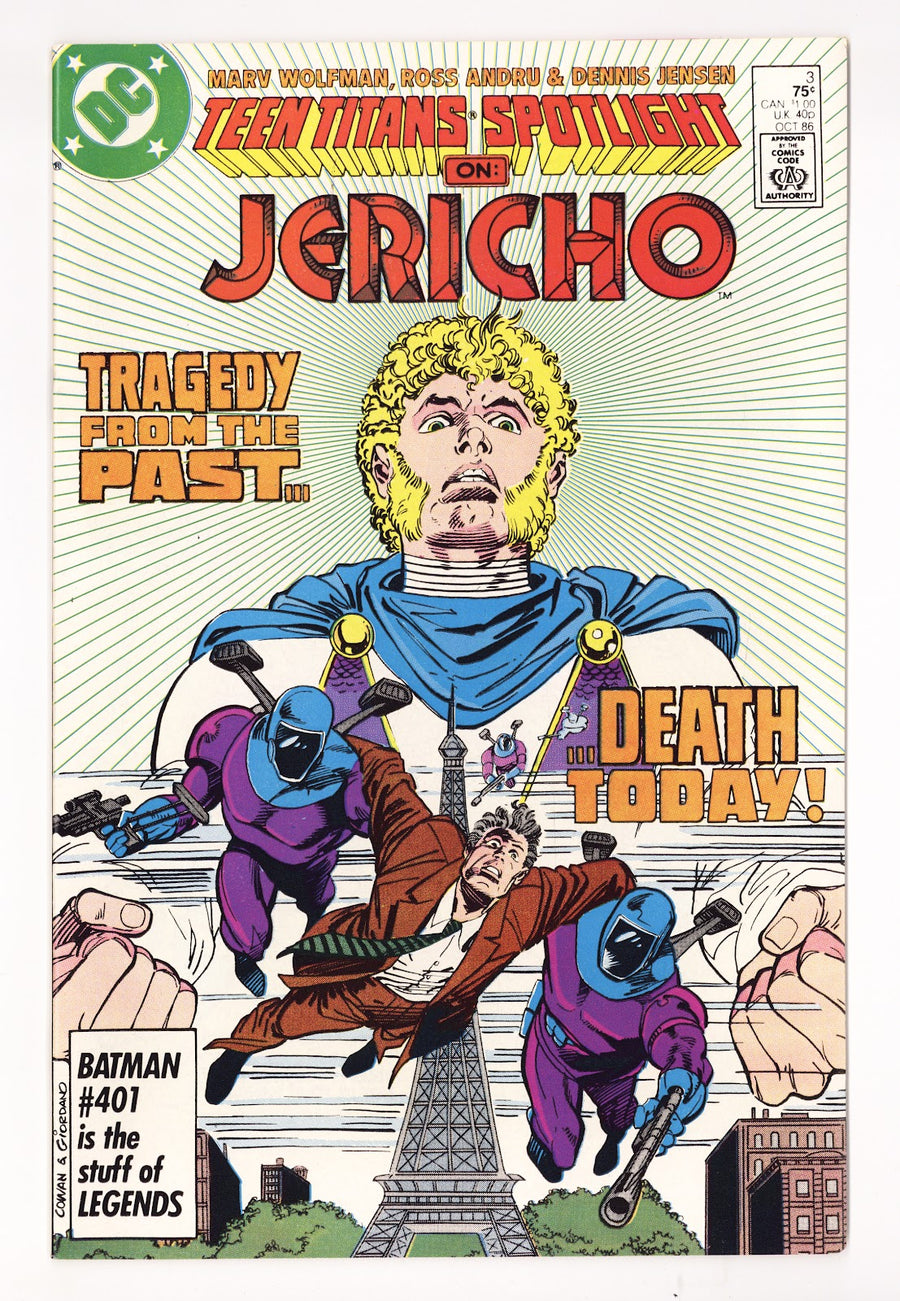 Teen Titans Spotlight 3 High Grade (1986) Direct 