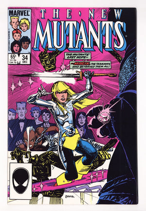 The New Mutants Vol 1 34 High Grade (1985) Direct