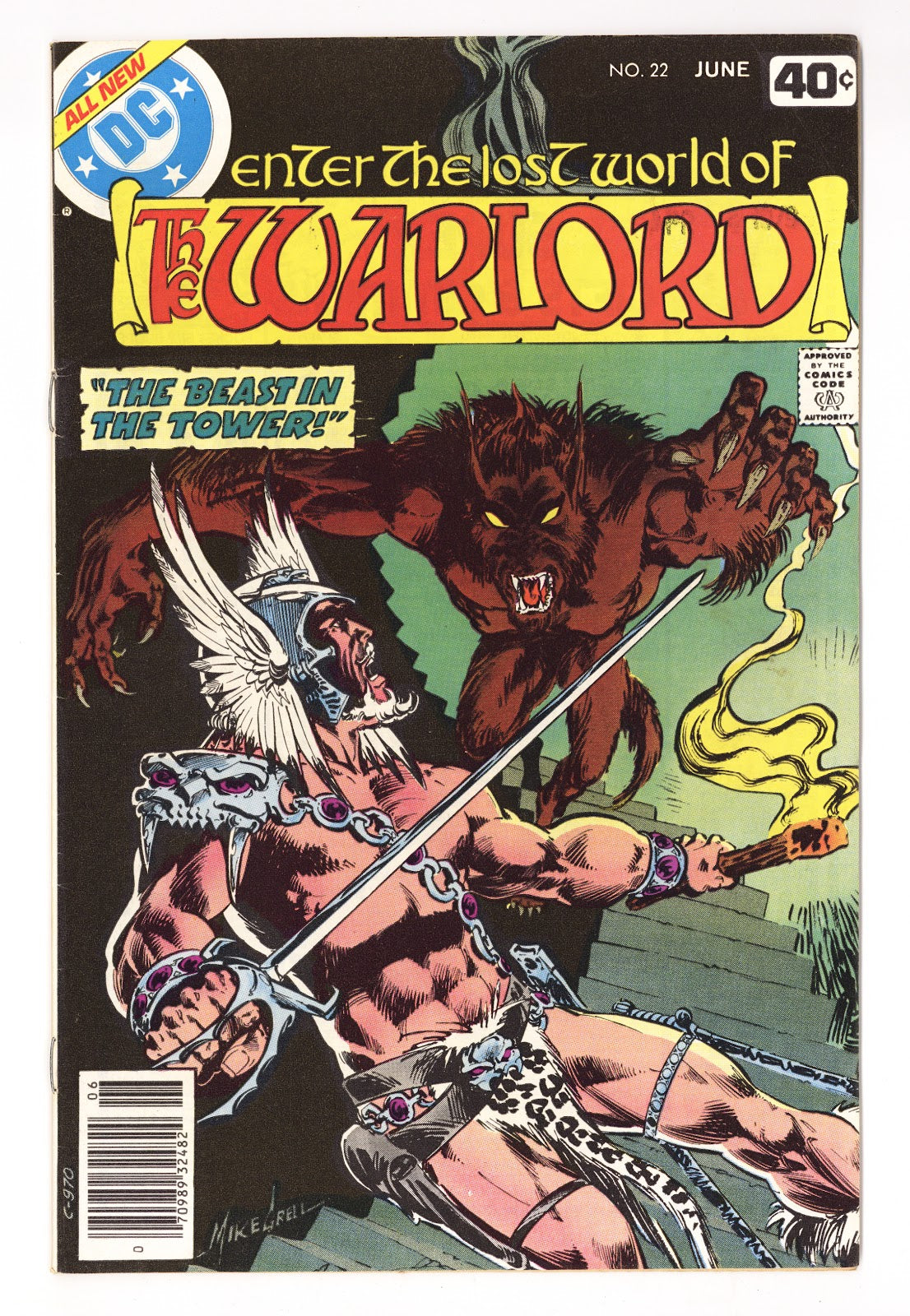 Warlord Vol 1 22  Mid Grade   (1979)     