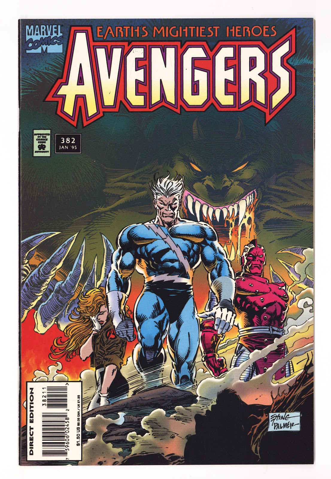 The Avengers Vol 1 382 High Grade (1995) 