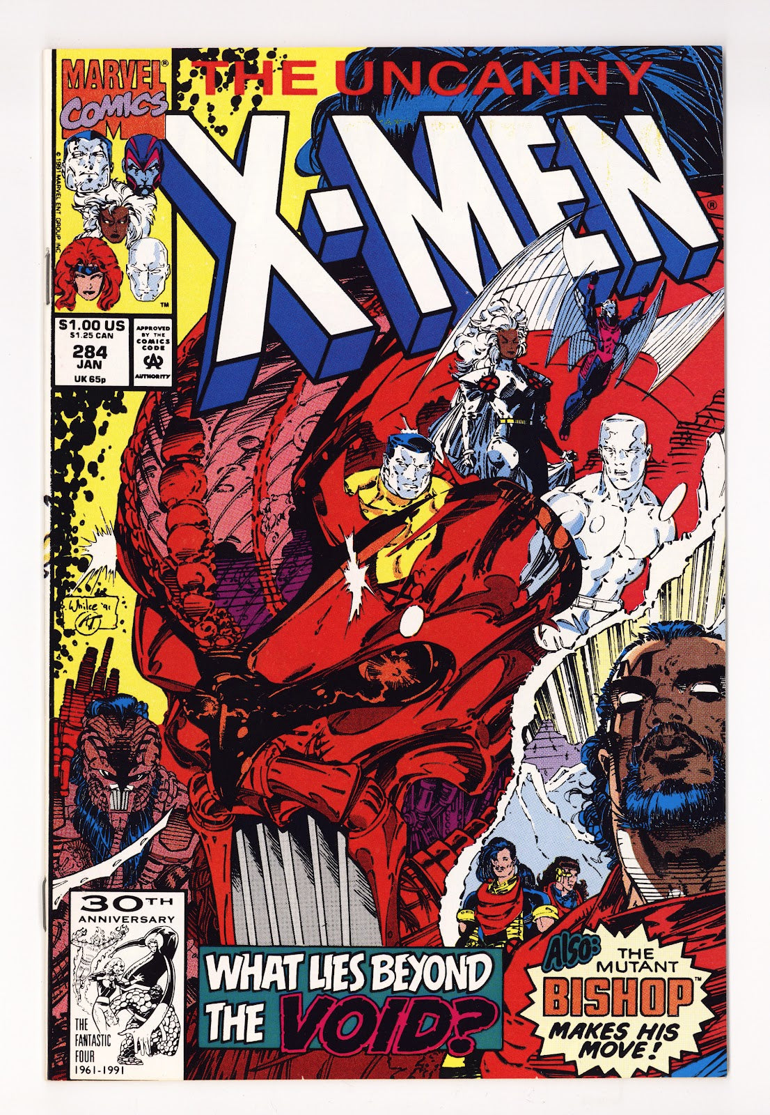 The Uncanny X-Men Vol 1 284  High Grade   (1992)