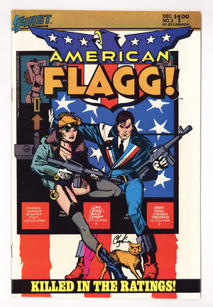 American Flagg! Vol 1 3 High Grade (1983)