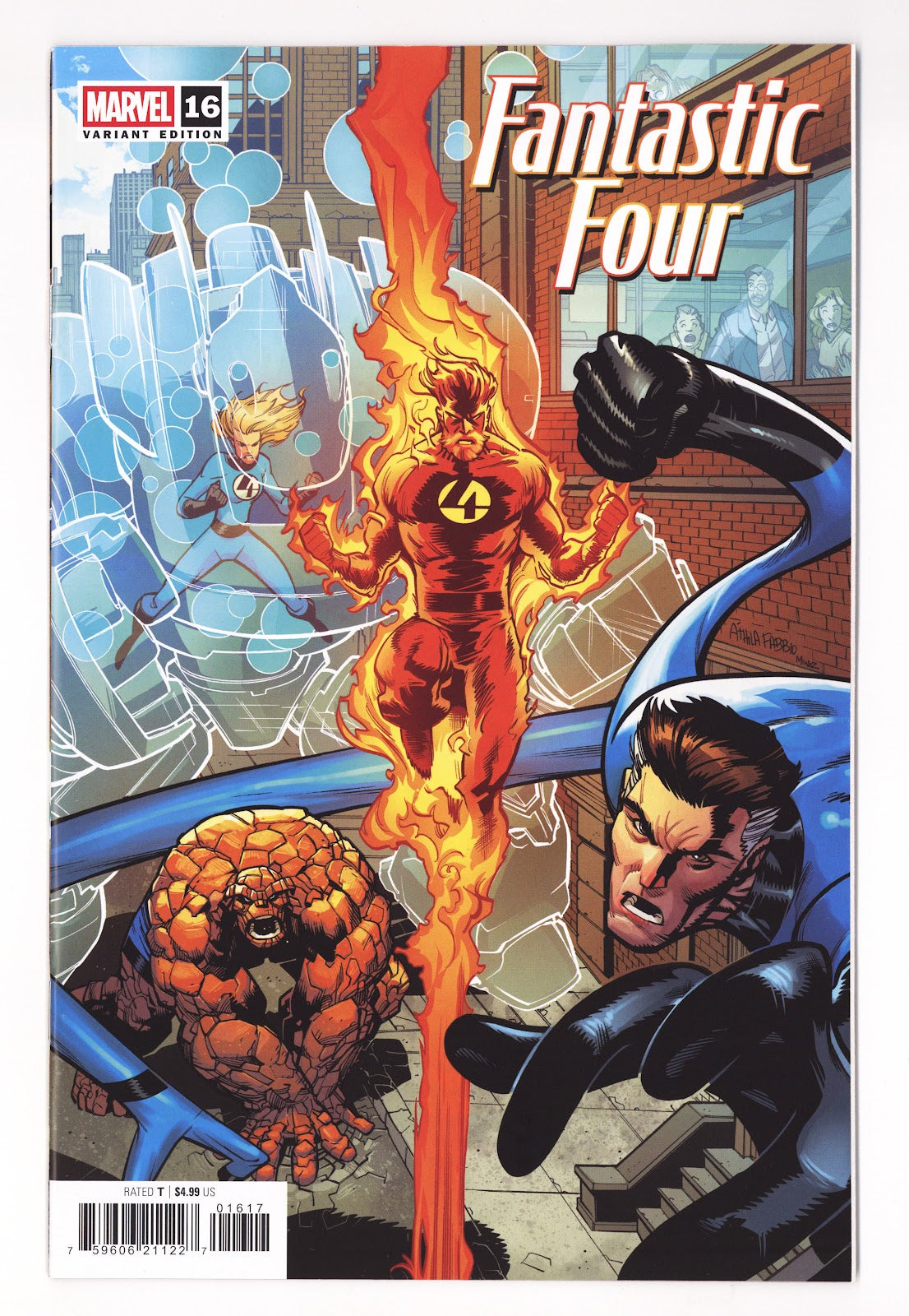 Fantastic Four Vol 8 16 Fabbio Incentive NM- (9.2) NM- (9.2) (2026)