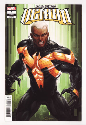 All-New Venom   5 (244)  High Grade   (2025) Crain  'Suspect B' (Robbie Robertson)  Variant