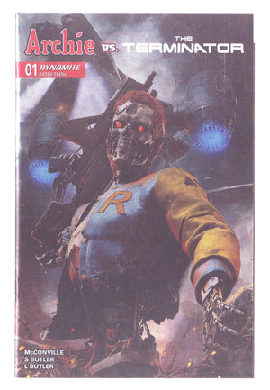 Archie vs the Terminator #1 Barends Foil Variant