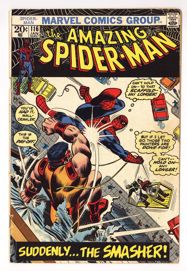 The Amazing Spider-Man Vol 1 116 VG (4.0) (1973)