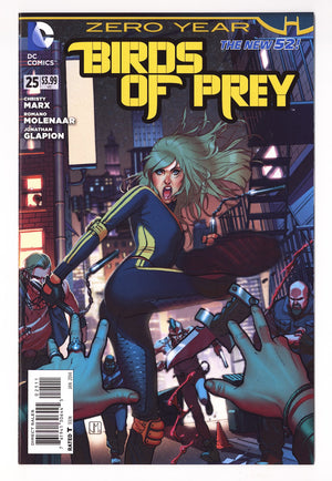 Birds of Prey Vol 3 25 High Grade (2014)