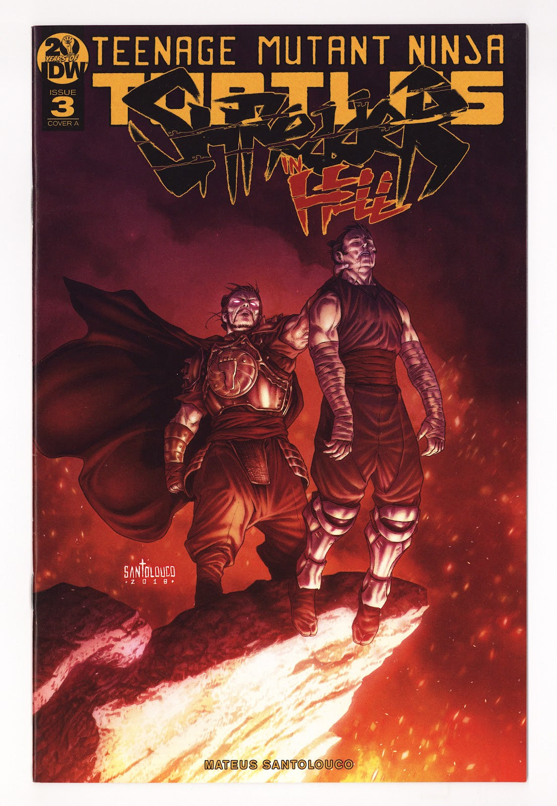 Teenage Mutant Ninja Turtles: Shredder in Hell 3 High Grade (2019) 