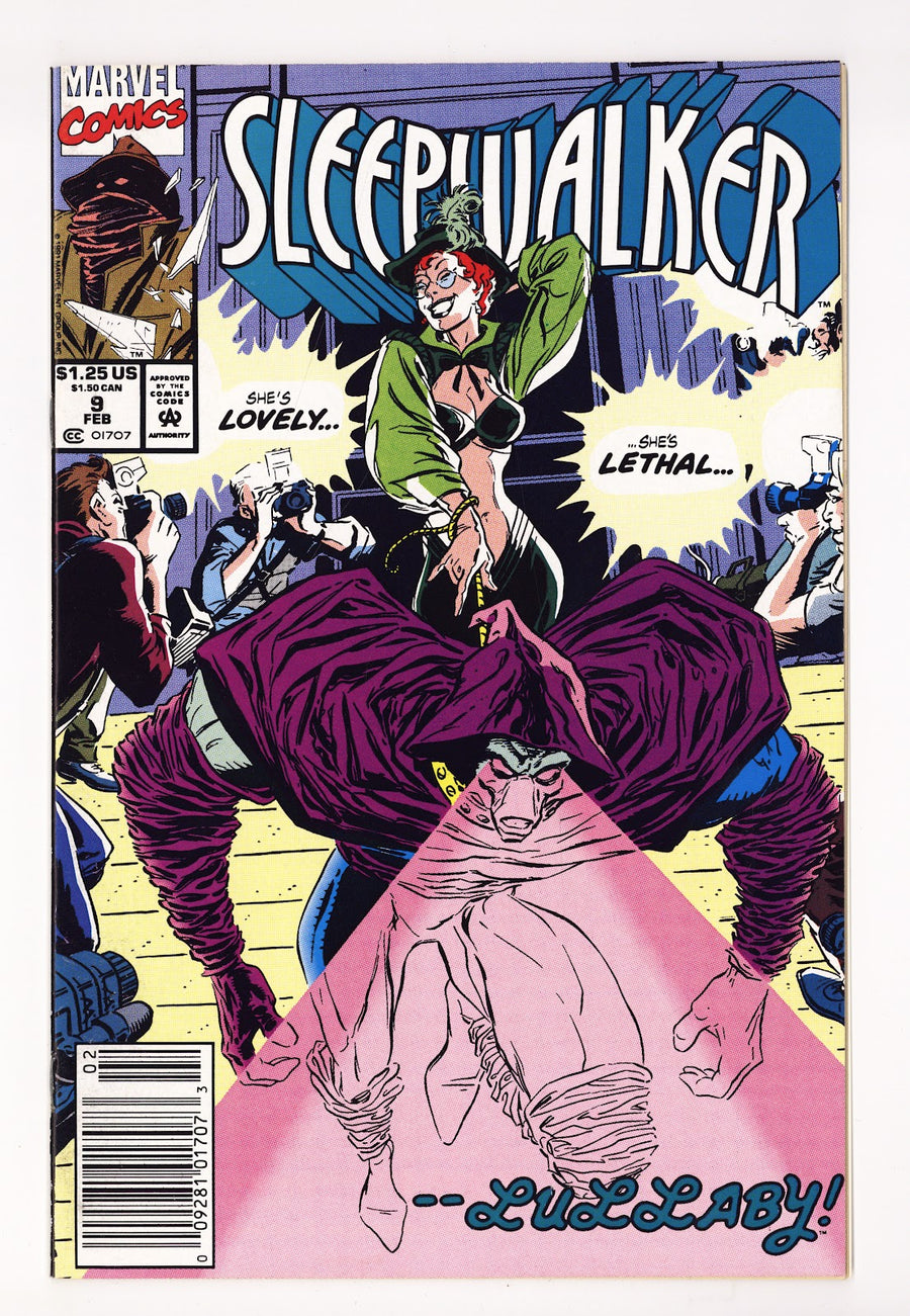 Sleepwalker 9 High Grade (1992) Newsstand 