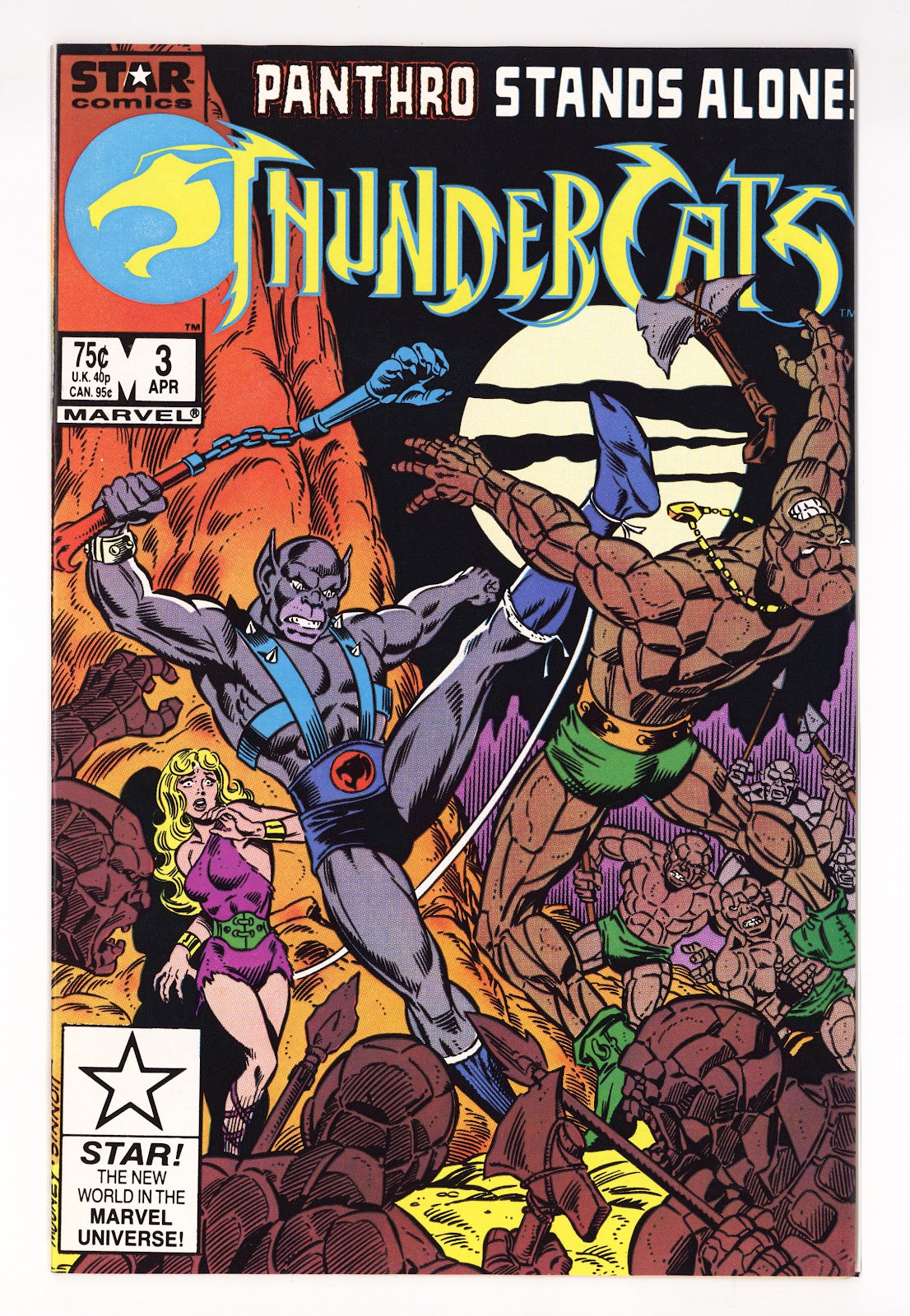 Thundercats Vol 1 3  VF/NM (9.0)   (1986)     