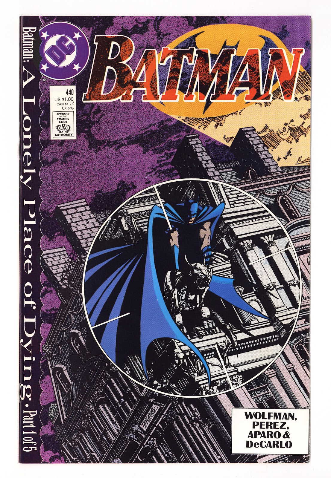 Batman Vol 1 440  High Grade   (1989)   Direct  