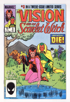 The Vision and the Scarlet Witch Vol 2 3 High Grade (1985) Direct