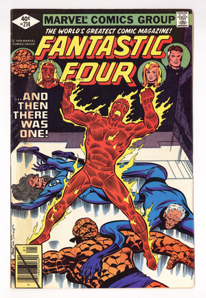 Fantastic Four Vol 1 214 Low Grade (1980)