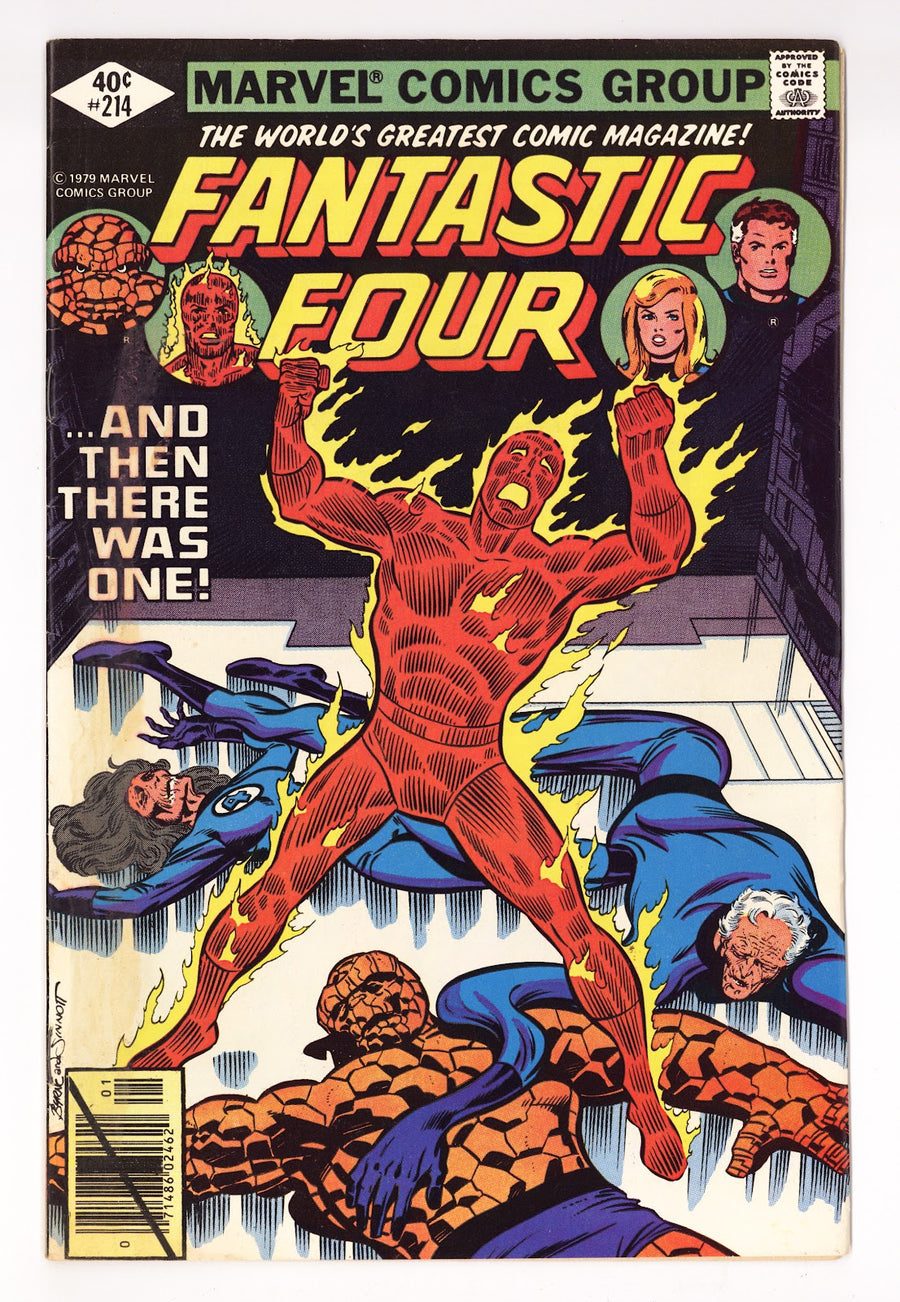 Fantastic Four Vol 1 214 Low Grade (1980) 