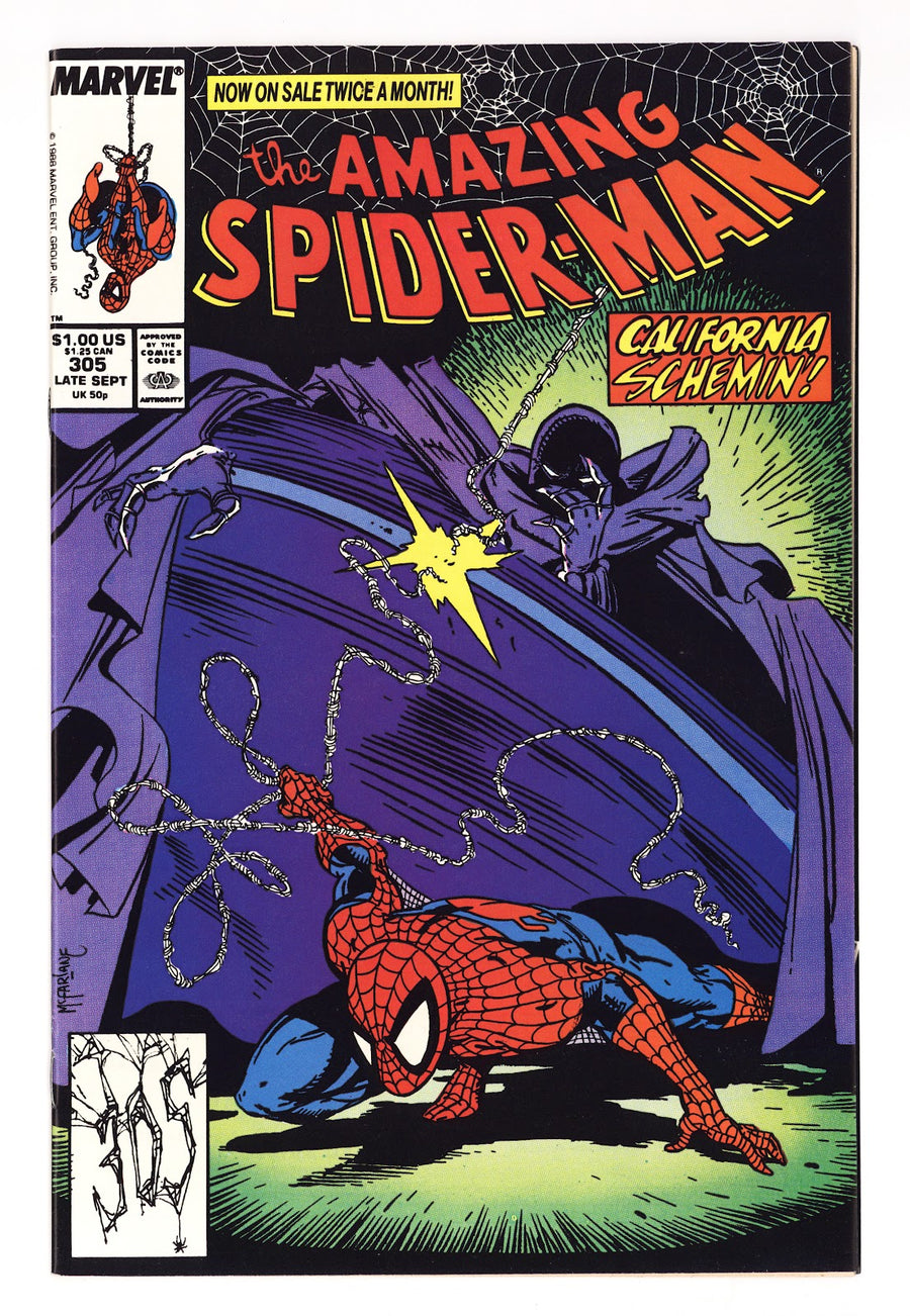 The Amazing Spider-Man Vol 1 305  VF- (7.5)   (1988)