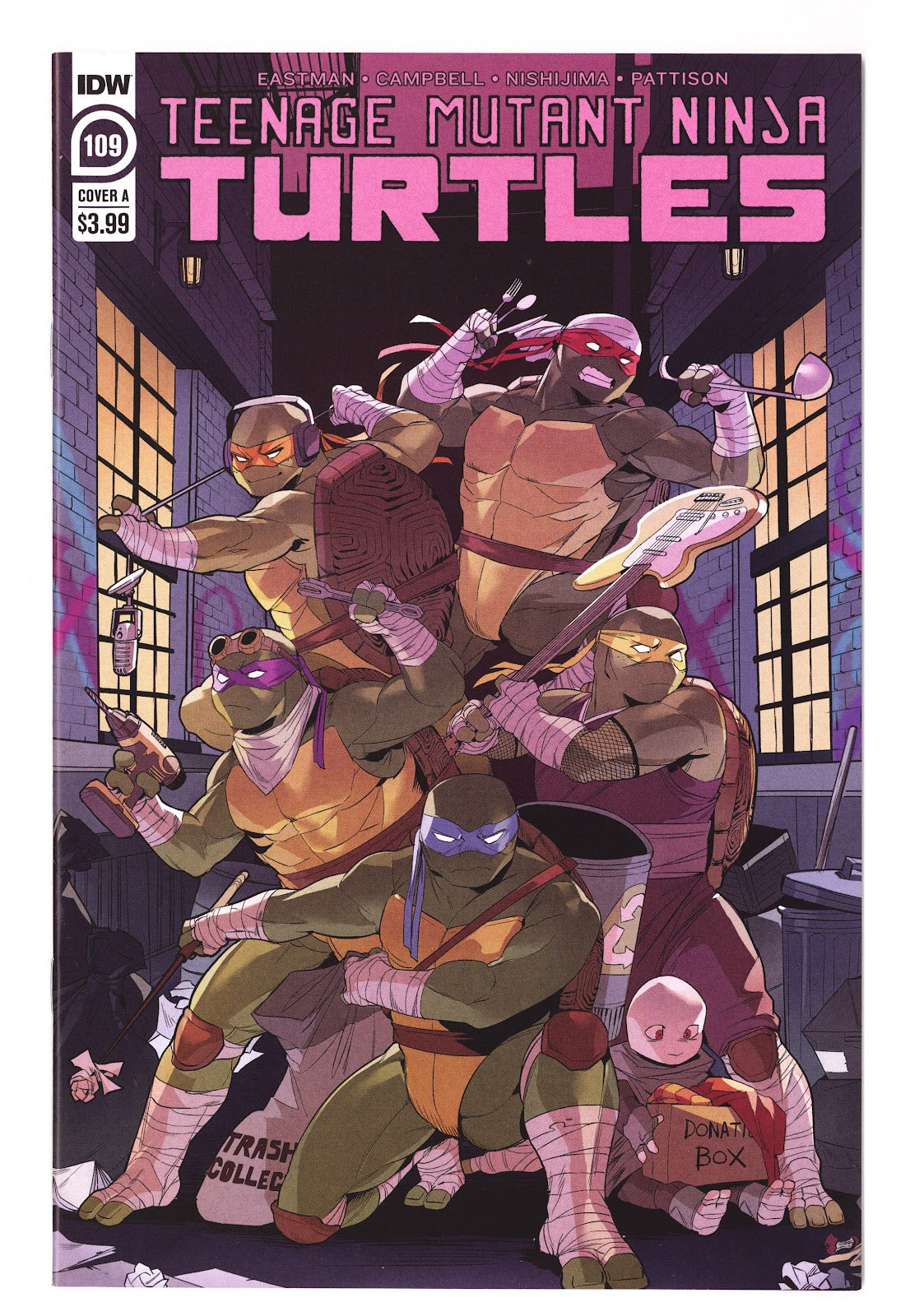Teenage Mutant Ninja Turtles Vol 5 109 High Grade (2020) 
