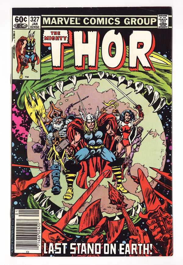 Thor Vol 1 327 Mid Grade (1983) Newsstand