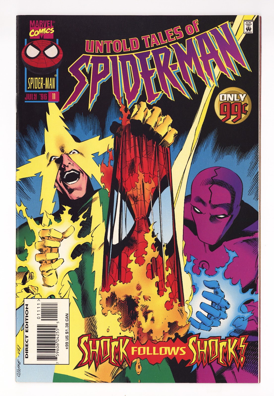 Untold Tales of Spider-Man 11 High Grade (1996) 