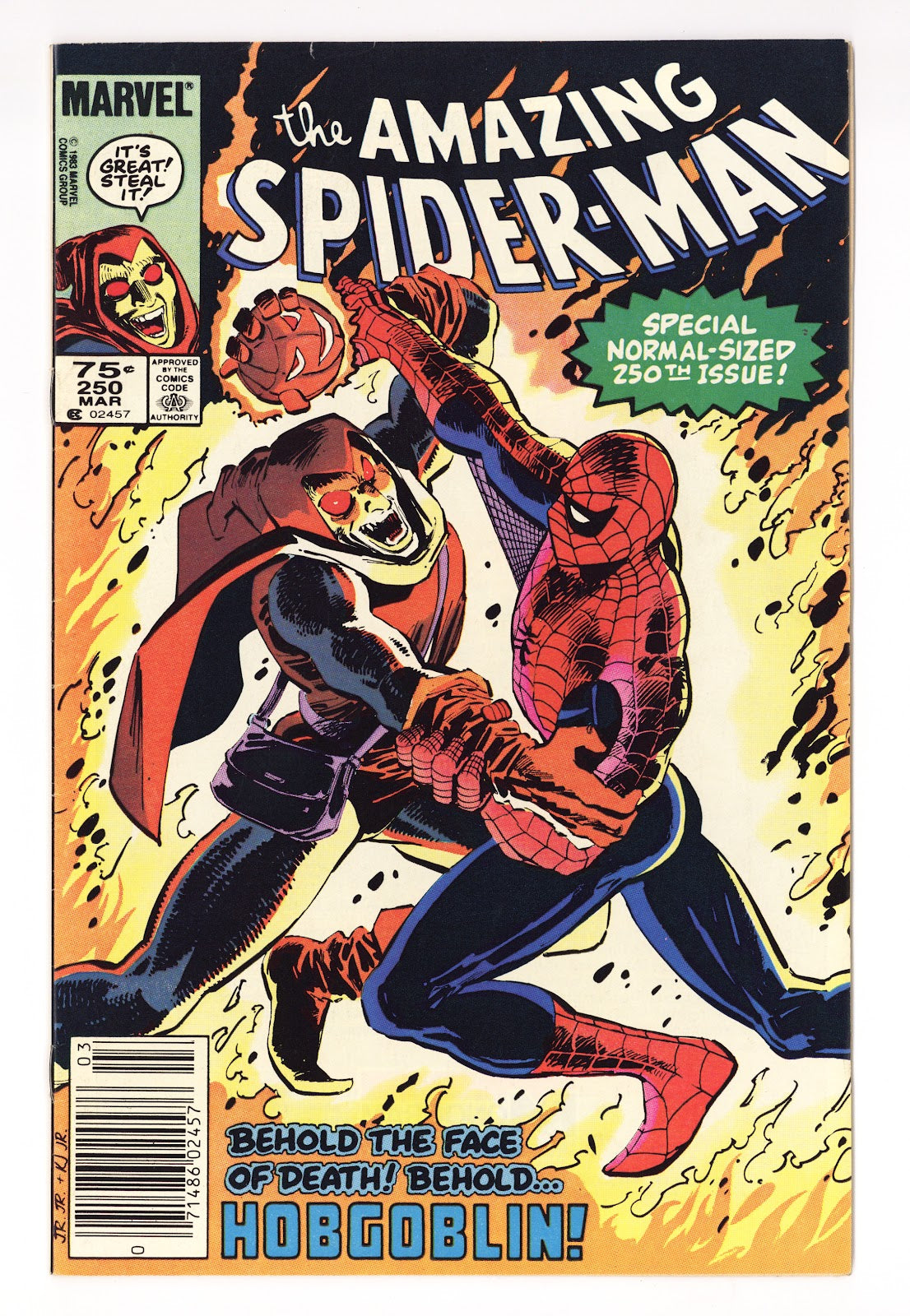 The Amazing Spider-Man Vol 1 250 FN+ (6.5) (1984) Canadian Price Variant 