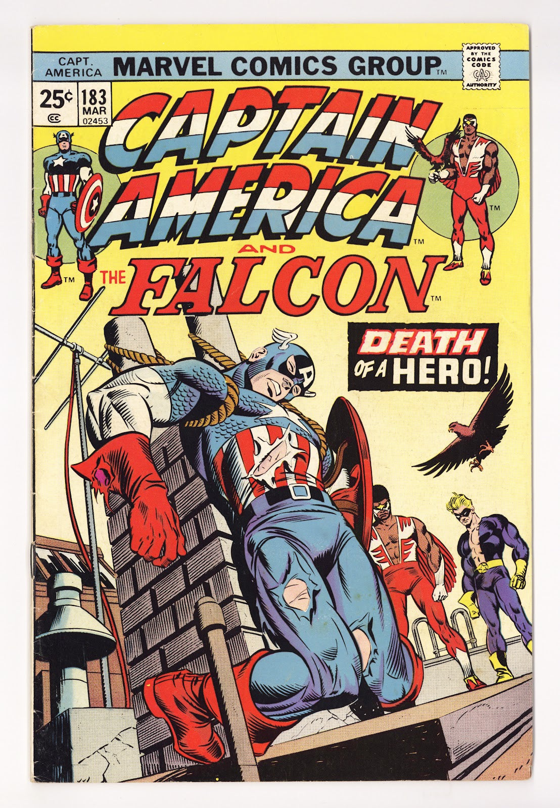 Captain America Vol 1 183 Low Grade (1975) 