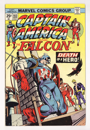 Captain America Vol 1 183 Low Grade (1975)