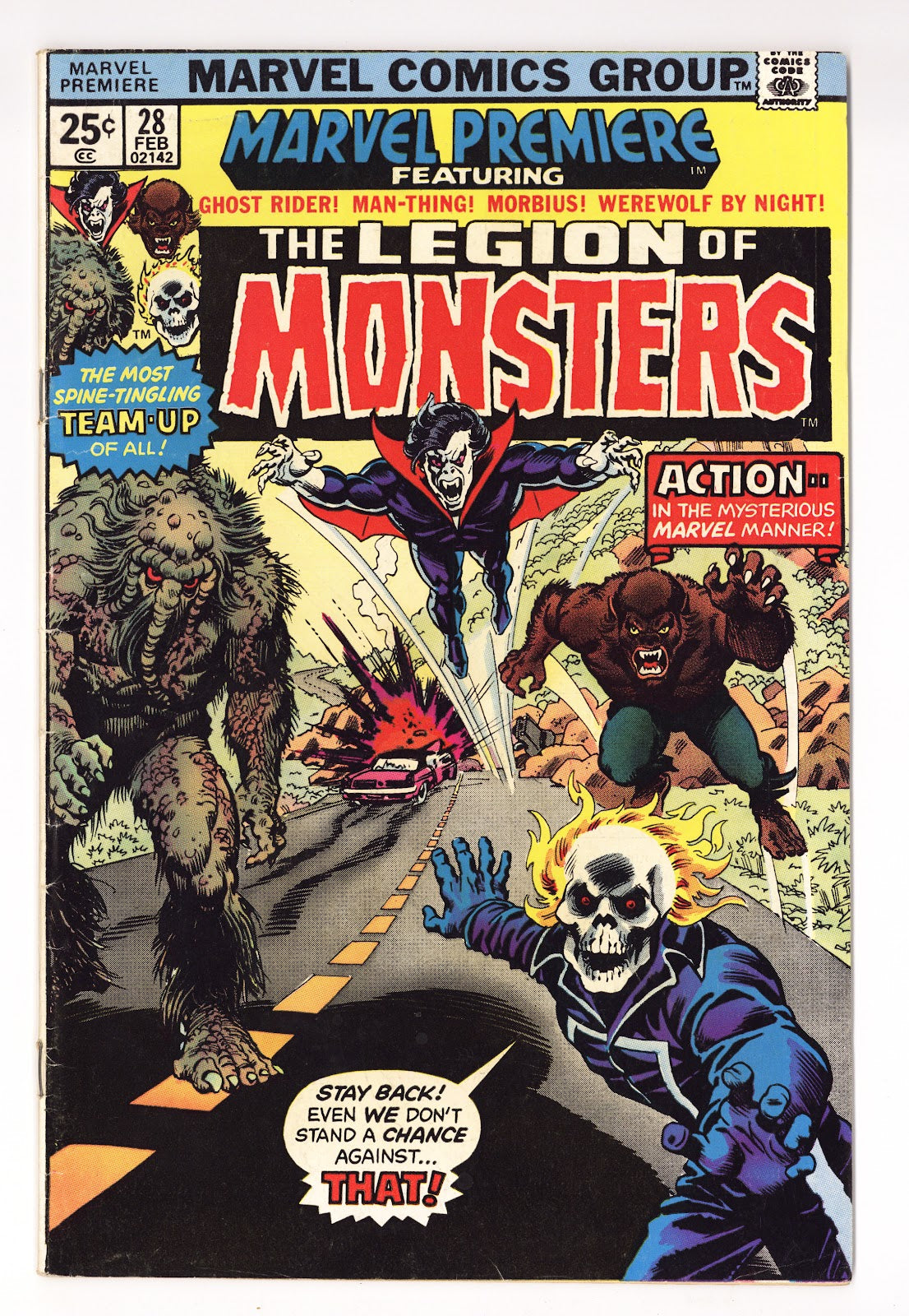 Marvel Premiere 28 VG+ (4.5) (1976)  
