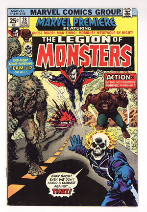 Marvel Premiere 28 VG+ (4.5) (1976)