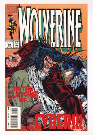Wolverine Vol 2 80  High Grade   (1994)