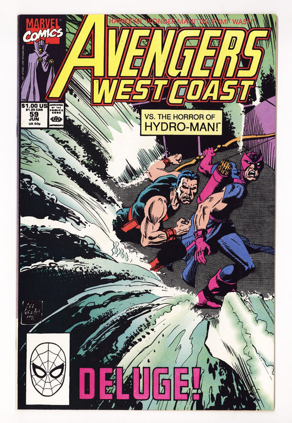 Avengers West Coast Vol 2 59 High Grade (1990)