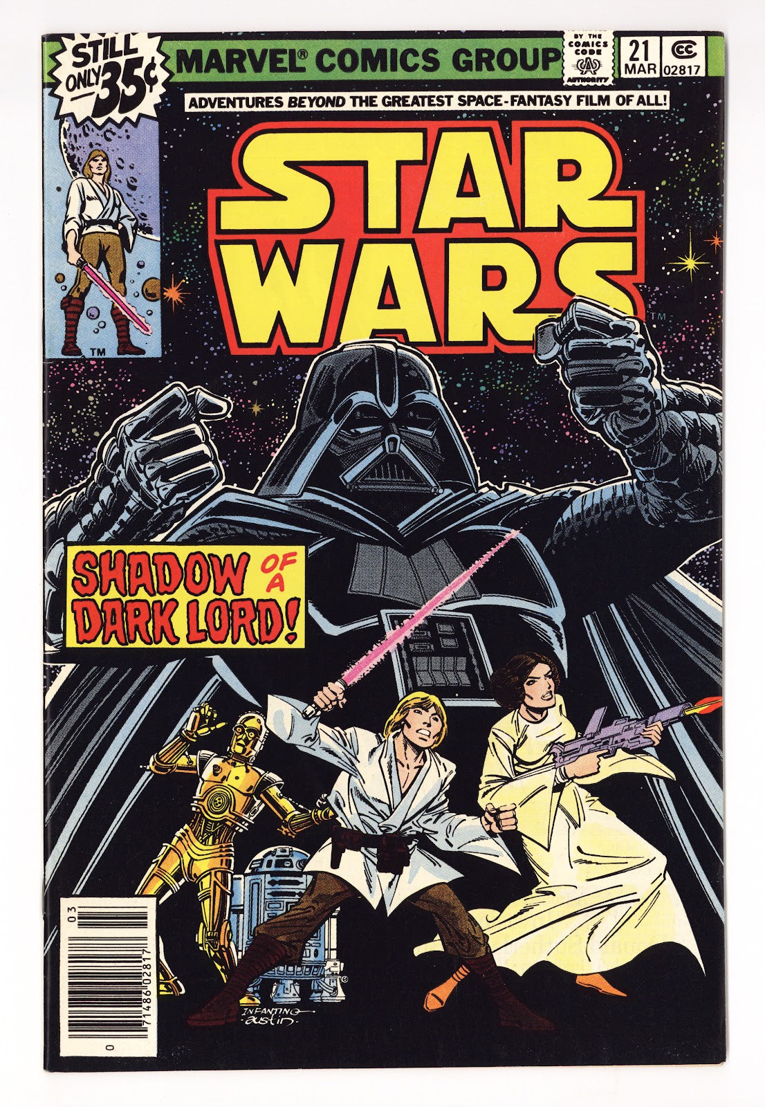 Star Wars Vol 1 21  VF- (7.5)   (1979)     