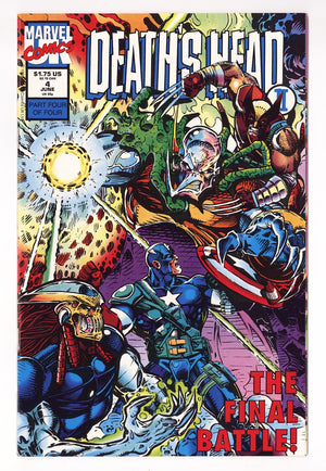 Death's Head II Vol 1 4 High Grade (1992)