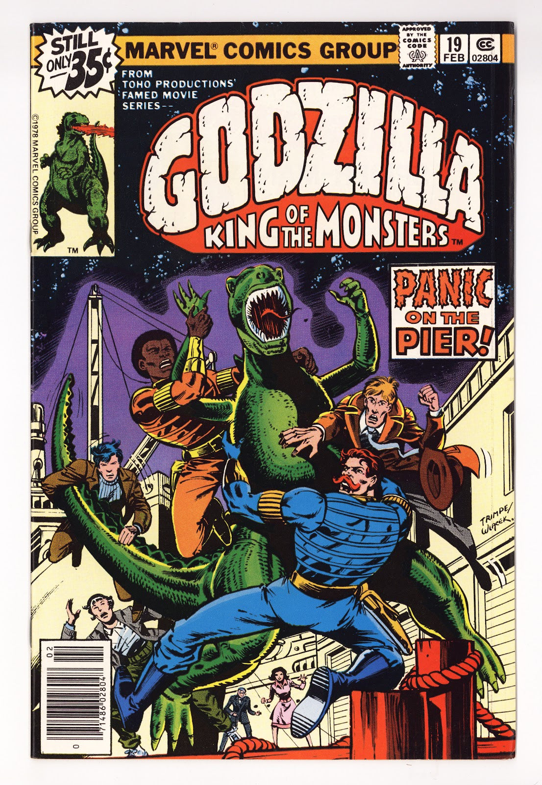 Godzilla Vol 1 19  VF (8.0)   (1979)     