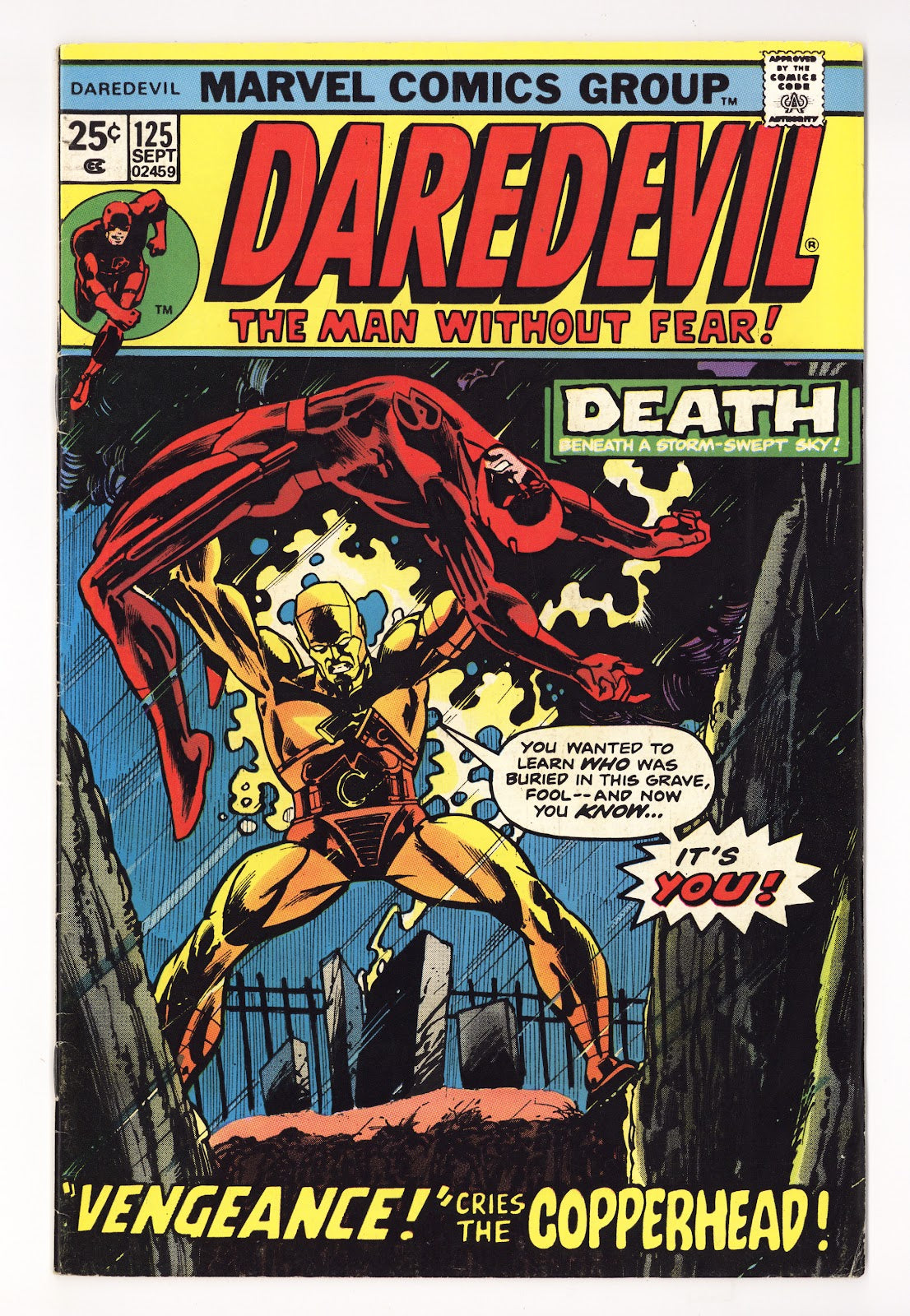 Daredevil Vol 1 125 Low Grade (1975) 