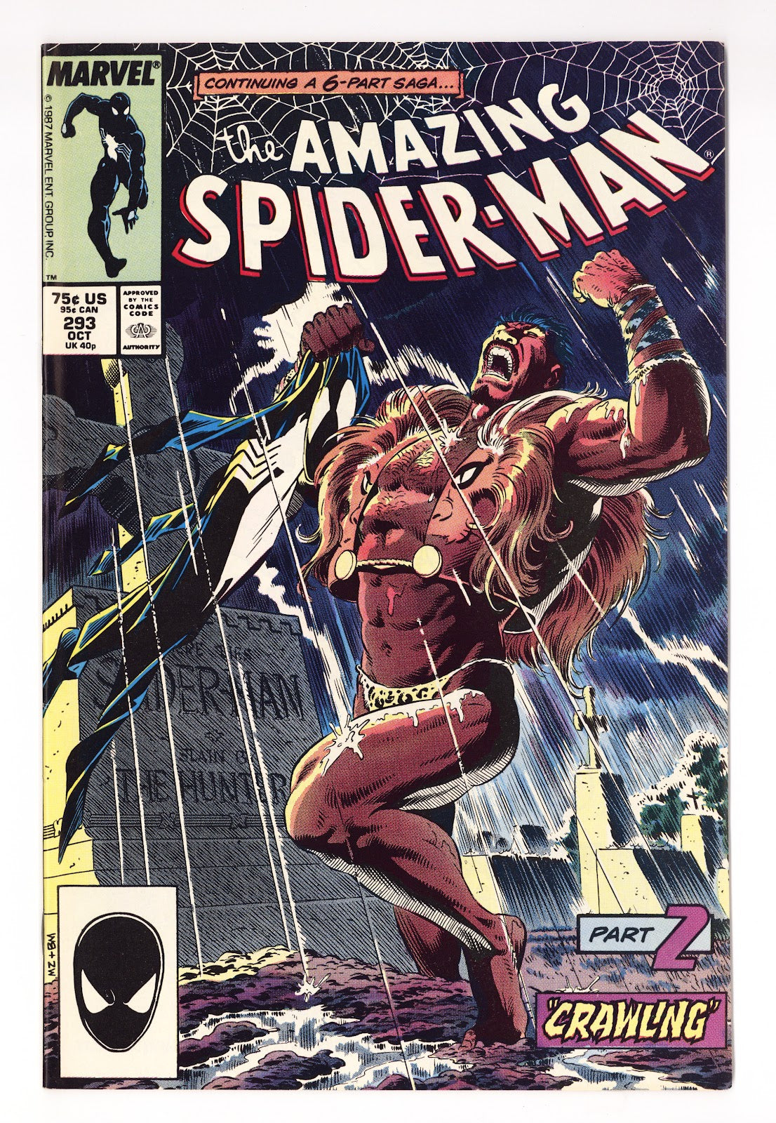 The Amazing Spider-Man Vol 1 293 VF+ (8.5) (1987) 